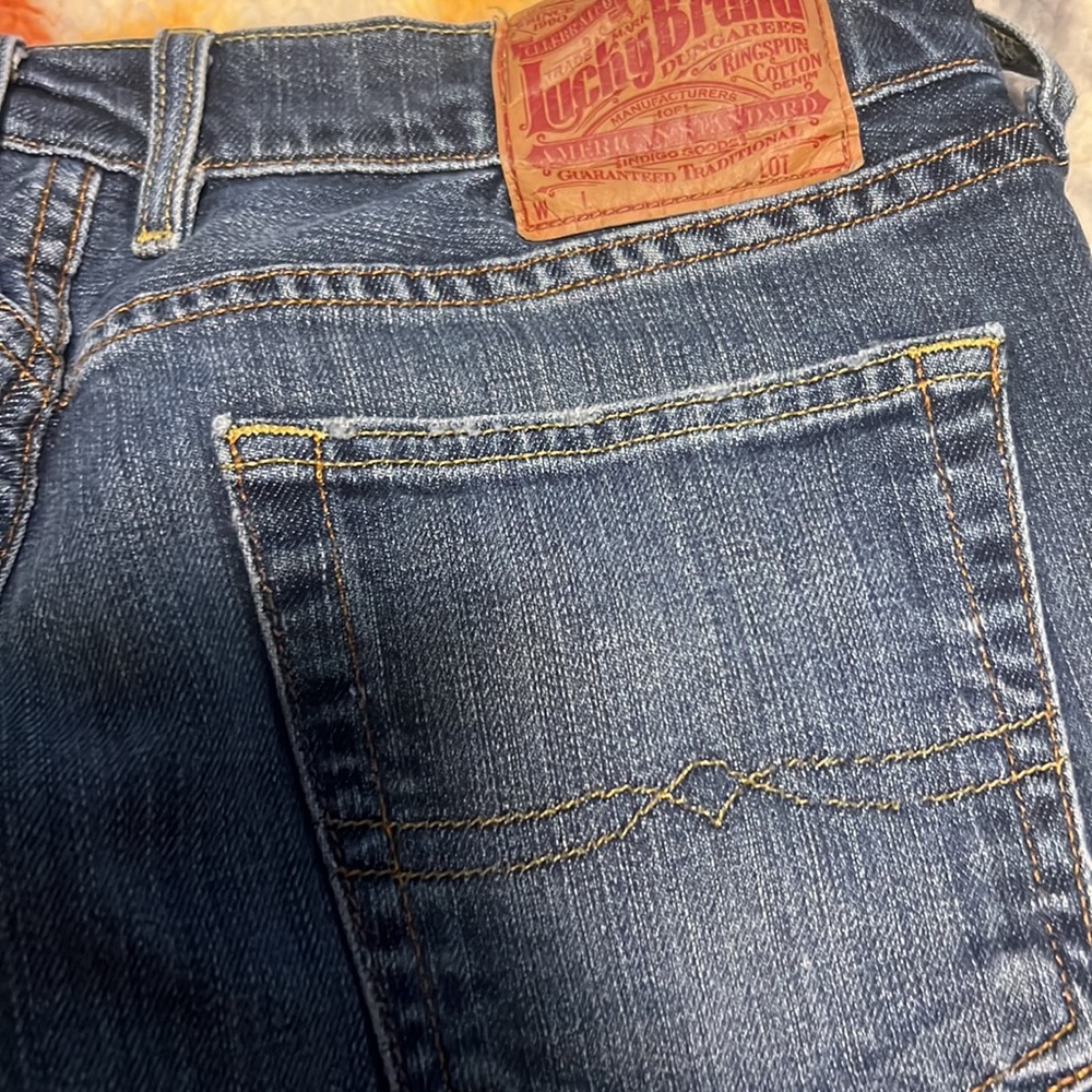 Lucky Brand Jeans Size 14/32 EUC - Picture 6 of 14
